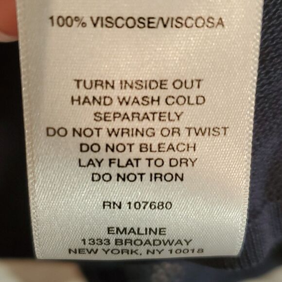 Emaline woman plus size 1X navy blue cardigan NWT - Picture 5 of 10